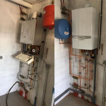 Remplacement d'une chaudière gaz à Kain Remplacement d'une chaudière gaz à Kain